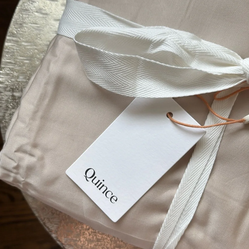 QUINCE Bamboo Duvet Cover Full/Queen Sand
